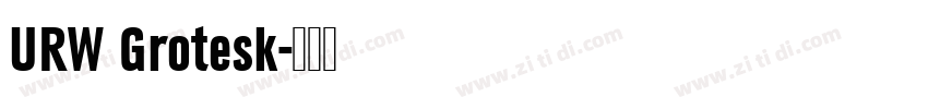 URW Grotesk字体转换